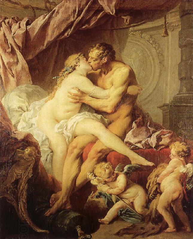 Francois Boucher Hercules and Omphale